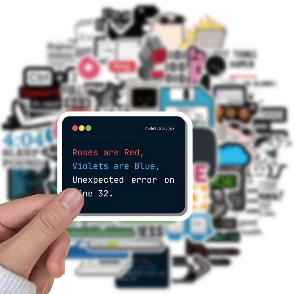 Funny Programmer Stickers – Coding Humor & Laptop Goodie Bag Gifts ...
